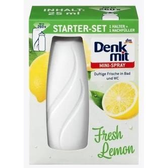 Denkmit Odświeżacz Powietrza Spray Fresh Lemon 25 ml Denkmit Odświeżacz Powietrza Spray Fresh Lemon 25 ml