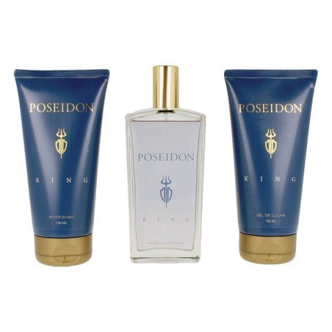 Zestaw Perfum dla Mężczyzn The King Poseidon EDT (3 pcs) (3 pcs) Zestaw Perfum dla Mężczyzn The King Poseidon EDT (3 pcs) (3 pcs)