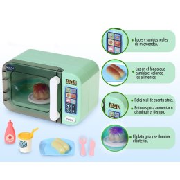 Zabawkowa kuchenka mikrofalowa z dźwiękiem kuchnia zabawka 42 x 21 cm