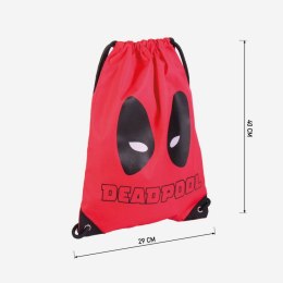 Plecak Worek Dziecięcy Deadpool Czerwony 29 x 40 x 1 cm