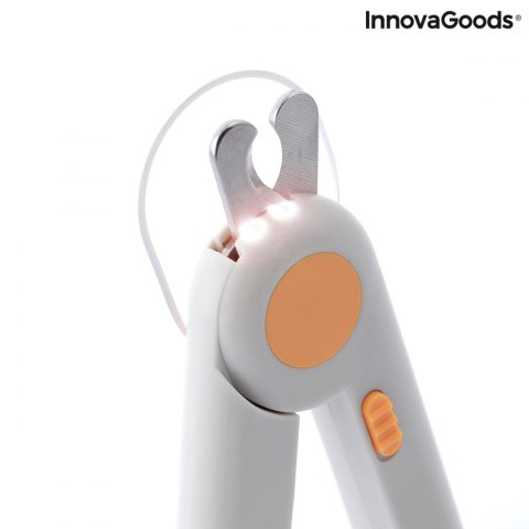 Obcinacz do Paznokci dla Zwierząt z Lampką LED Clipet InnovaGoods Obcinacz do Paznokci dla Zwierząt z Lampką LED Clipet InnovaGoods