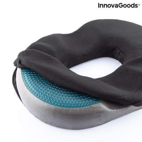 Poduszka żelowa z węglem bambusowym ze zdejmowanym pokrowcem Charnut InnovaGoods Poduszka żelowa z węglem bambusowym ze zdejmowanym pokrowcem Charnut InnovaGoods