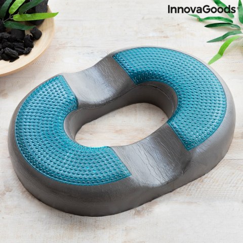 Poduszka żelowa z węglem bambusowym ze zdejmowanym pokrowcem Charnut InnovaGoods Poduszka żelowa z węglem bambusowym ze zdejmowanym pokrowcem Charnut InnovaGoods