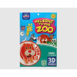Puzzle 3D Zoo 27 x 18 cm 11 Części Lew