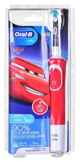 Szczoteczka do zębów Braun Vitality 100 Kids Cars (elektryczna; kolor czerwony)