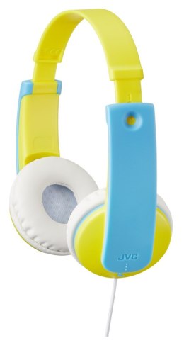Słuchawki JVC HAK-D7YNE (nauszne, yellow/light blue)