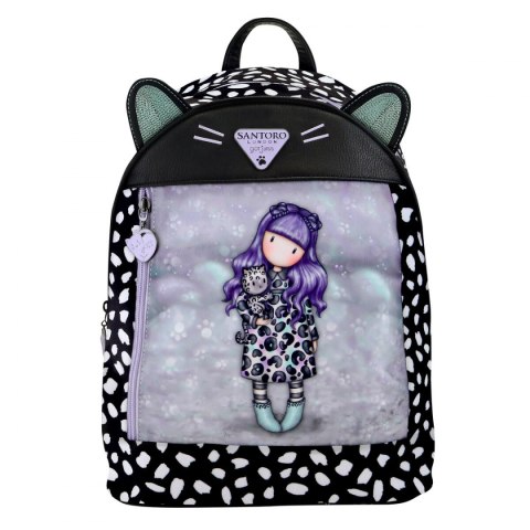 Plecak Casual Gorjuss Smitten kitten Czarny Biały (25,5 x 31 x 10 cm) Plecak Casual Gorjuss Smitten kitten Czarny Biały (25,5 x 31 x 10 cm)