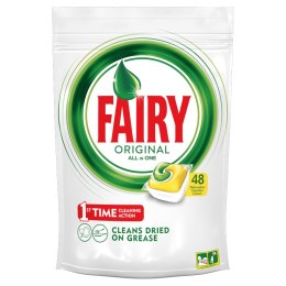 Fairy Original All In One Lemon Kapsułki do Zmywarki 48 szt.
