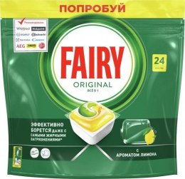 Fairy Original All In One Lemon Tabletki do Zmywarki 24 szt.