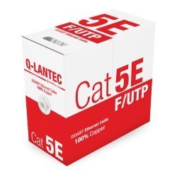 Q-LANTEC Kabel sieciowy FTP kat.5e PVC Eca 305m Q-LANTEC Kabel sieciowy FTP kat.5e PVC Eca 305m