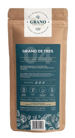 Kawa śred. mielona Granotostado GRANO DE TRES 250g