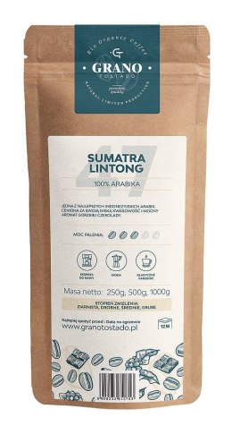Kawa średnio mielona Granotostado SUMATRA 250g
