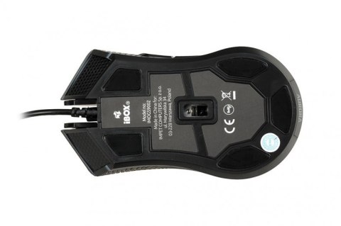 Mysz IBOX Aurora A-3 IMOGS9002 (optyczna; 6200 DPI; kolor czarny) Mysz IBOX Aurora A-3 IMOGS9002 (optyczna; 6200 DPI; kolor czarny)