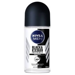 Dezodorant Roll-On Men Black & White Invisible Nivea (50 ml)