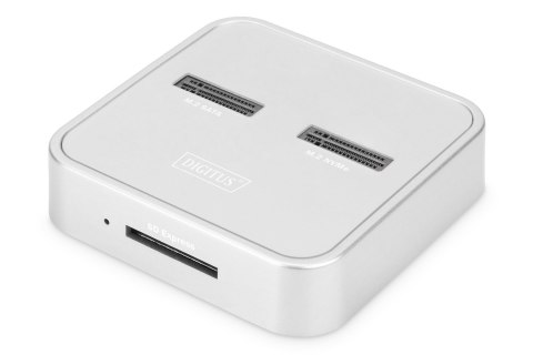 DIGITUS STACJA DOKUJĄCA DO SSD M.2 NVME + M.2 SATA Z CZYTNIKIEM KART SD EXPRESS, USB-C DA-71546 DIGITUS STACJA DOKUJĄCA DO SSD M.2 NVME + M.2 SATA Z CZYTNIKIEM KART SD EXPRESS, USB-C DA-71546