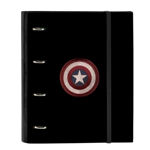 Segregator Capitán América Czarny (27 x 32 x 3.5 cm) Segregator Capitán América Czarny (27 x 32 x 3.5 cm)