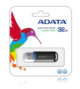 Pendrive ADATA C906 AC906-32G-RBK (32GB; USB 2.0; kolor czarny)