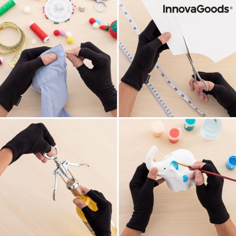 Rękawice Kompresyjne przeciw Artretyzmowi Arves InnovaGoods 2 Sztuk - M Rękawice Kompresyjne przeciw Artretyzmowi Arves InnovaGoods 2 Sztuk - M
