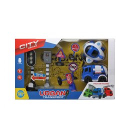 Zestaw Samochodów City Series Police 38 x 22 cm