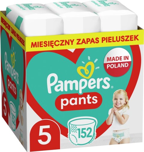 PAMPERS Pieluchomajtki MTH Rozm 5, 12-15kg, 152szt PAMPERS Pieluchomajtki MTH Rozm 5, 12-15kg, 152szt