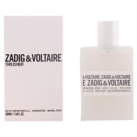 Perfumy Damskie This Is Her! Zadig & Voltaire EDP EDP - 50 ml Perfumy Damskie This Is Her! Zadig & Voltaire EDP EDP - 50 ml