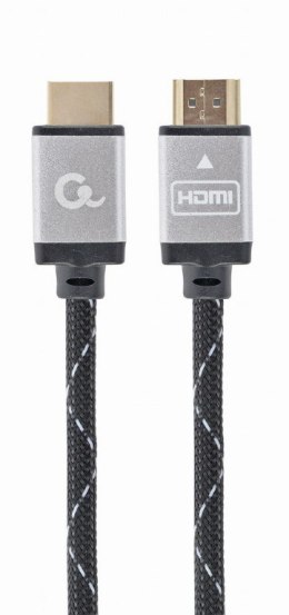 Kabel GEMBIRD Seria select plus CCB-HDMIL-5M (HDMI M - HDMI M; 5m; kolor czarny)