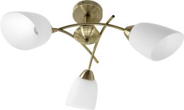 Żyrandol klasyczna lampa sufitowa wisząca Activejet NIKITA Patyna potrójna 3xE27 do salonu