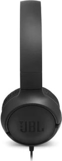 Słuchawki JBL Tune 500 (czarne, nauszne, z wbudowanym mikrofonem)