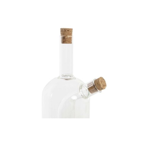 Buteleczka na oliwę DKD Home Decor 9 x 6,5 x 21,5 cm Przezroczysty Korek 500 ml Szkło borokrzemowe Buteleczka na oliwę DKD Home Decor 9 x 6,5 x 21,5 cm Przezroczysty Korek 500 ml Szkło borokrzemowe