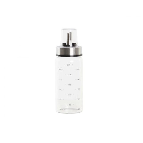 Buteleczka na oliwę DKD Home Decor 200 ml 6 x 6 x 16,5 cm Przezroczysty Stal nierdzewna Szkło borokrzemowe Buteleczka na oliwę DKD Home Decor 200 ml 6 x 6 x 16,5 cm Przezroczysty Stal nierdzewna Szkło borokrzemowe