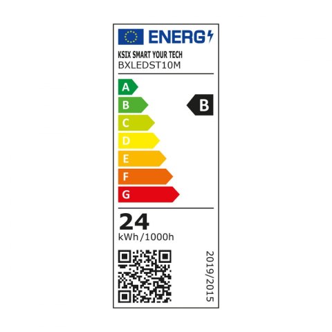 Węże LED KSIX 1 24W Czarny B (10 m) Węże LED KSIX 1 24W Czarny B (10 m)