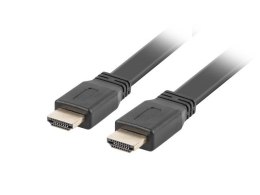 Kabel Lanberg CA-HDMI-21CU-0030-BK (HDMI M - HDMI M; 3m; kolor czarny)