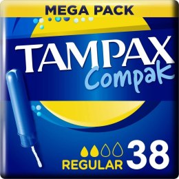 Tampony Zwykłe Tampax Compak 38 unidades