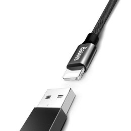 Kabel Baseus Yiven CALYW-01 (USB 2.0 - Lightning ; 1,2m; kolor czarny)