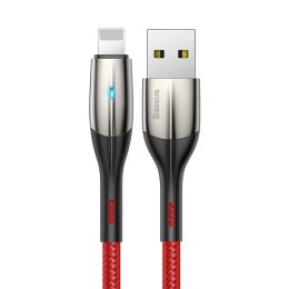 Kabel Baseus CALSP-C09 (USB 2.0 M - Lightning M; 2m; kolor czerwony)