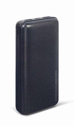 GEMBIRD POWERBANK 20000 MAH 2X USB, CZARNY