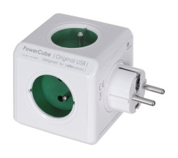 Przedłużacz allocacoc PowerCube Original 2202GN/FROUPC (kolor zielony)