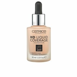 Płynny Podkład do Twarzy Catrice HD Liquid Coverage Nº 020-rose beige (30 ml)