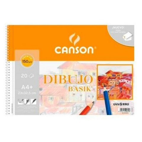 Blok rysunkowy Canson Basik Gładki Mikroperforowany Blok rysunkowy Canson Basik Gładki Mikroperforowany