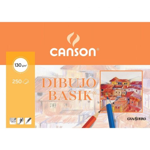 Papier do rysowania Canson Basik Biały A3 250 Kartki Papier do rysowania Canson Basik Biały A3 250 Kartki