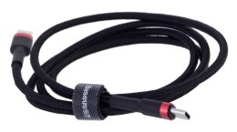 Kabel Baseus Cafule CATKLF-G91 (USB typu C - USB typu C ; 1m; kolor czarny)