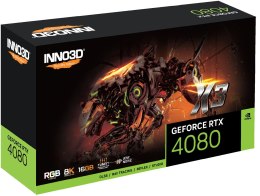 Karta graficzna INNO3D GeForce RTX 4080 X3 16GB GDDR6X DLSS 3