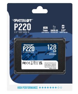 SSD Patriot P220 128GB SATA3 2,5