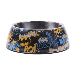 Karmnik dla psów Batman Melamina 180 ml Czarny Metal