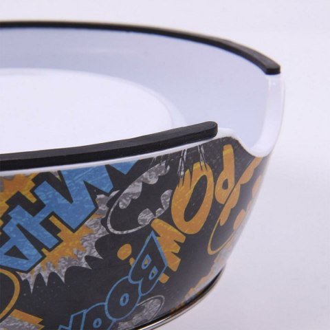 Karmnik dla psów Batman Melamina 180 ml Czarny Metal Karmnik dla psów Batman Melamina 180 ml Czarny Metal