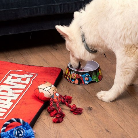 Karmnik dla psów Marvel Melamina 180 ml Czerwony Metal Karmnik dla psów Marvel Melamina 180 ml Czerwony Metal