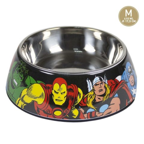 Karmnik dla psów Marvel Melamina 410 ml Czerwony Metal Karmnik dla psów Marvel Melamina 410 ml Czerwony Metal