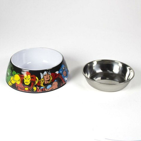 Karmnik dla psów Marvel Melamina 410 ml Czerwony Metal Karmnik dla psów Marvel Melamina 410 ml Czerwony Metal