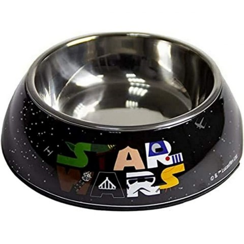 Karmnik dla psów Star Wars 760 ml Melamina Metal Wielokolorowy Karmnik dla psów Star Wars 760 ml Melamina Metal Wielokolorowy
