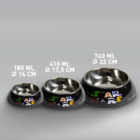 Karmnik dla psów Star Wars 760 ml Melamina Metal Wielokolorowy Karmnik dla psów Star Wars 760 ml Melamina Metal Wielokolorowy